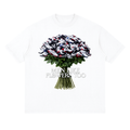 Give Him Flowers - Loose Drop Shoulder T-Shirt